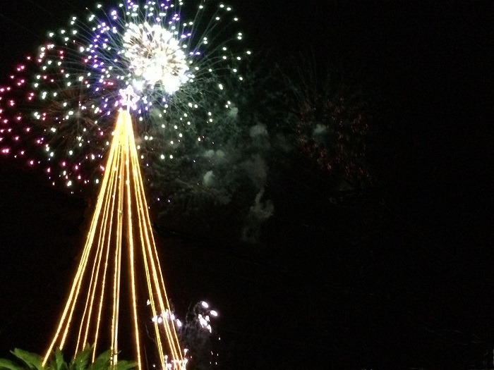 クリスマス花火ファンタジア